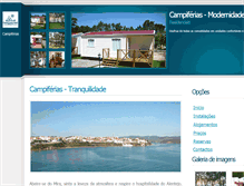 Tablet Screenshot of campingcampiferias.com